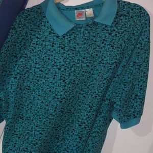 Rare Vintage Nike 90’s Polo Print XL